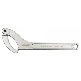YATO Nastaviteľný kľúč 120-180 mm / 470 mm CrV YATO Nastaviteľný kľúč 120-180 mm / 470 mm CrV