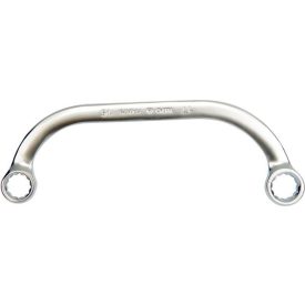 YATO Ohnutý kľúč s hviezdou 19 x 22 mm / 260 mm priemyselný CrV 6140   YATO Ohnutý kľúč s hviezdou 19 x 22 mm / 260 mm priemyselný CrV 6140