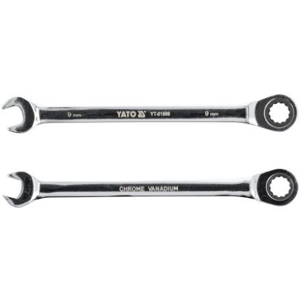 YATO Skľučovací kľúč s hviezdou 9 mm / 151 mm 72T CrV