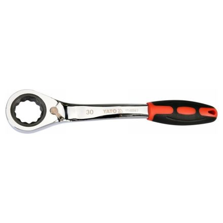 YATO Hviezdicový kľúč s ratchetom 30 mm / 290 mm CrV