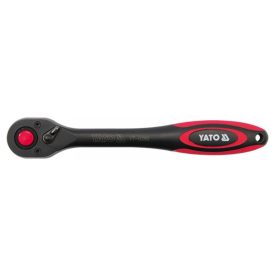 YATO Ráčna hnací hriadeľ 1/2" 257 mm 72T priamy hriadeľ CrV   YATO Ráčna hnací hriadeľ 1/2" 257 mm 72T priamy hriadeľ CrV