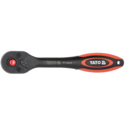 YATO Ratchet Drive Shank 1/4" 144mm 72T zahnutá stopka CrV
