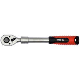 Ráčna YATO 1/2" 305-445 mm 72T teleskopická Crv Ráčna YATO 1/2" 305-445 mm 72T teleskopická Crv