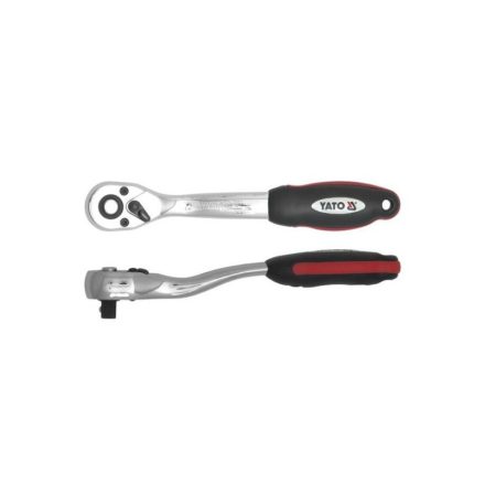 YATO račňový hnací hriadeľ 3/8" 200 mm 72T zahnutý hriadeľ CrV