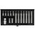 YATO Sada torx bitov 15 kusov 1/2": T20-T55