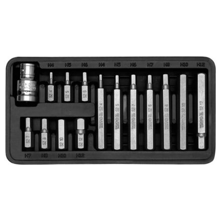 YATO Sada bitov 15 kusov (imbus) H4-H12 1/2"