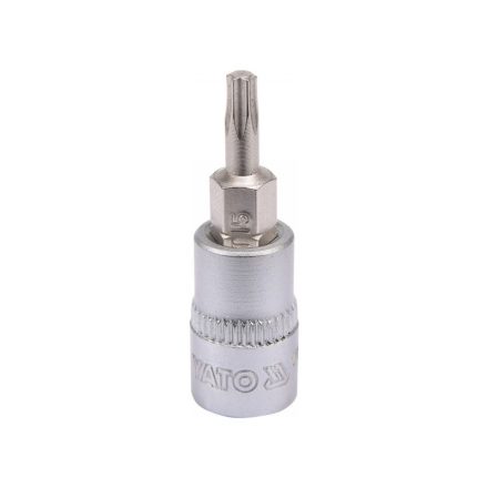 YATO nástrčný kľúč na bity Torx 1/4" T15 CrV
