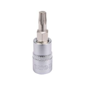 YATO nástrčný kľúč na bity Torx 1/4" T30 CrV YATO nástrčný kľúč na bity Torx 1/4" T30 CrV