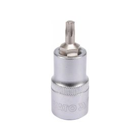 YATO nástrčný kľúč na bity Torx 1/2" T27 CrV YATO nástrčný kľúč na bity Torx 1/2" T27 CrV