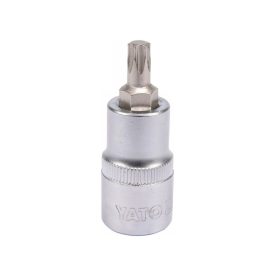 YATO nástrčný kľúč na bity Torx 1/2" T40 CrV YATO nástrčný kľúč na bity Torx 1/2" T40 CrV