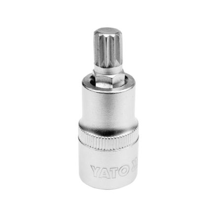 YATO nástrčný kľúč Spline 1/2" M10 CrV