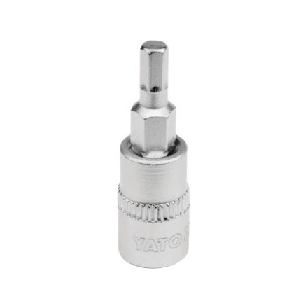 YATO nástrčný kľúč na bity Allen 1/4" 4 mm CrV