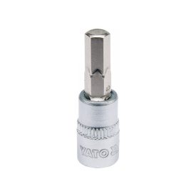 YATO nástrčný kľúč na bity Allen 1/4" 6 mm CrV YATO nástrčný kľúč na bity Allen 1/4" 6 mm CrV