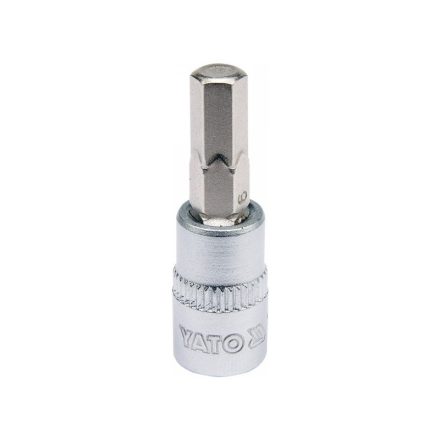 YATO nástrčný kľúč na bity Allen 1/4" 6 mm CrV