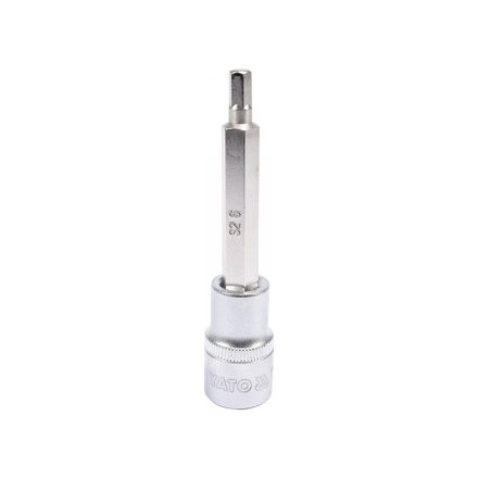 YATO Dlhý nástrčný kľúč na bity Allen 1/2" 6 mm CrV