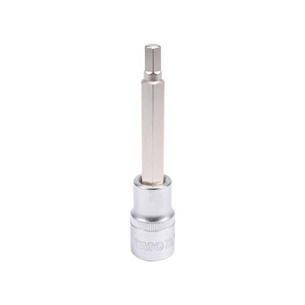 YATO Dlhý nástrčný kľúč na bity Allen 1/2" 7 mm CrV
