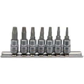 YATO kľúč Torx súprava nástrčných kľúčov na vyťahovanie skrutiek 7 kusov 1/4"   YATO kľúč Torx súprava nástrčných kľúčov na vyťahovanie skrutiek 7 kusov 1/4"