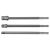 Sada adaptérov YATO nástrčných kľúčov 3 diely 1/4" Hex -> 1/4", 3/8", 1/2" štvorcový CrV