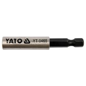 YATO držiak bitov 60 mm 1/4" magnetický inox YATO držiak bitov 60 mm 1/4" magnetický inox