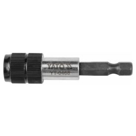 YATO držiak bitov 60 mm 1/4" rýchloupínací nerez YATO držiak bitov 60 mm 1/4" rýchloupínací nerez