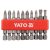 Sada hrotov YATO 10 kusov 50 mm (5-6 mm-PH1-PH2-PZ1-PZ2)