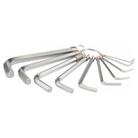 Sada imbusových kľúčov YATO 10 dielov 1,5-10 mm CrV Sada imbusových kľúčov YATO 10 dielov 1,5-10 mm CrV