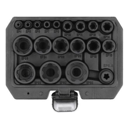 YATO Sada nástrčných kľúčov na stroje 1/4", 3/8", 1/2" Torx