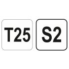 YATO T-kľúč T25 / 130 mm S2