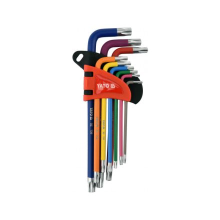 Sada kľúčov YATO Long Torx 9 dielov T10 - T50 S2