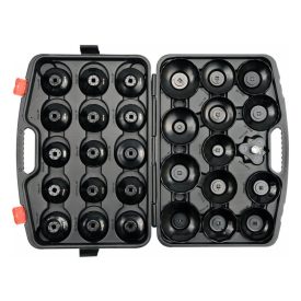 YATO súprava na odstránenie olejového filtra 30 kusov 3/8"   YATO súprava na odstránenie olejového filtra 30 kusov 3/8"
