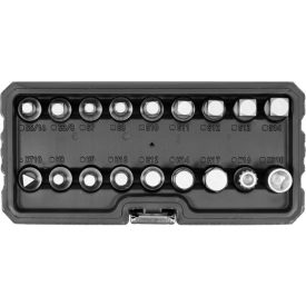 YATO Sada kľúčov na vypúšťanie oleja 18 kusov 3/8" CrV   YATO Sada kľúčov na vypúšťanie oleja 18 kusov 3/8" CrV