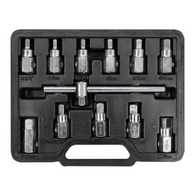 YATO Sada kľúčov na vypúšťanie oleja 12 kusov 8-13 mm, 8-17 mm 3/8"   YATO Sada kľúčov na vypúšťanie oleja 12 kusov 8-13 mm, 8-17 mm 3/8"