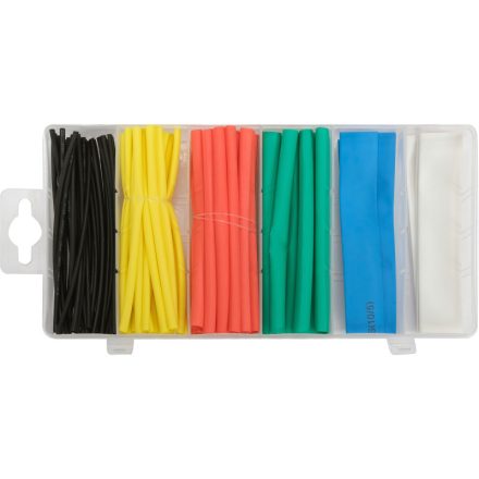 Sada zmršťovacích trubíc YATO Color 100 kusov