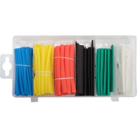 Sada zmršťovacích trubíc YATO Color 128 kusov Sada zmršťovacích trubíc YATO Color 128 kusov