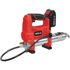 Akumulátorový mazací lis YATO 18 V (1 x 3,0 Ah akumulátor + nabíjačka)   Akumulátorový mazací lis YATO 18 V (1 x 3,0 Ah akumulátor + nabíjačka)