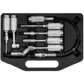 Sada adaptérov YATO pre 7-dielne 1/4" mazničky Sada adaptérov YATO pre 7-dielne 1/4" mazničky