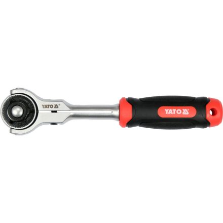 YATO Rátajúca hriadeľka 3/8" 195 mm, 72T otáčateľná hlava CrV