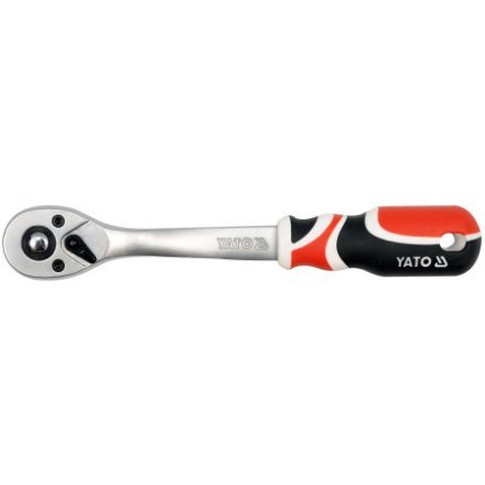 YATO Ratchet Drive Shank 3/8" 200 mm 72T zahnutá stopka mäkká rukoväť CrV
