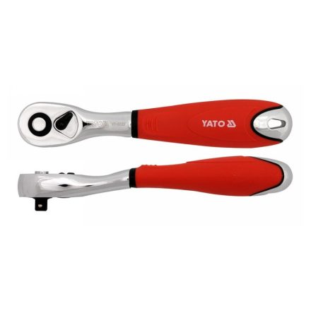 YATO Ratchet Drive Shank 1/4" 155 mm 72T zahnutá stopka CrV