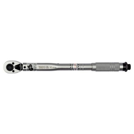 YATO momentový kľúč 3/8" 20-110 Nm / 342-360 mm CrV