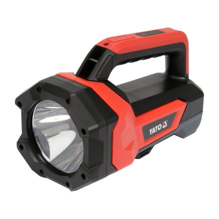 YATO Akumulátorová LED kempingová lampa 9 režimov 600 / 1000 lm