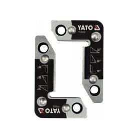 YATO Zvárací magnet držiak obrobku 30-60-90°/25 kg (2 ks)   YATO Zvárací magnet držiak obrobku 30-60-90°/25 kg (2 ks)