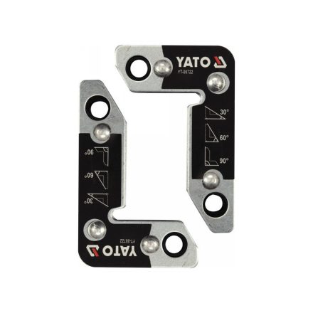 YATO Zvárací magnet držiak obrobku 30-60-90°/25 kg (2 ks)