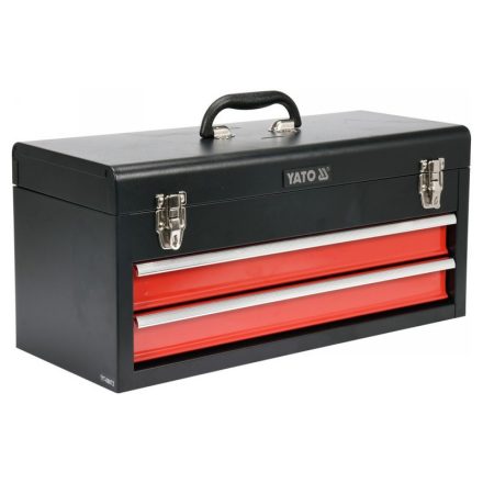 YATO Toolbox kovový 2 zásuvky