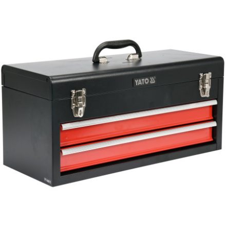 YATO Toolbox kovový 2 zásuvky