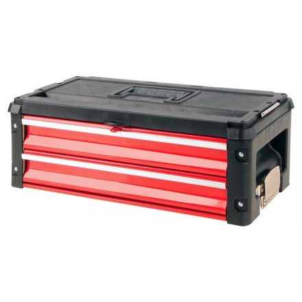 YATO Toolbox kovový (2 zásuvky) 500 x 250 x 18 mm