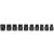 Sada nástrčných kľúčov YATO 10 kusov 1/2" 10-22 mm CrMo