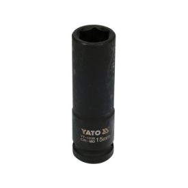 YATO Machine dlhý nástrčný kľúč 1/2" 15 mm CrMo YATO Machine dlhý nástrčný kľúč 1/2" 15 mm CrMo