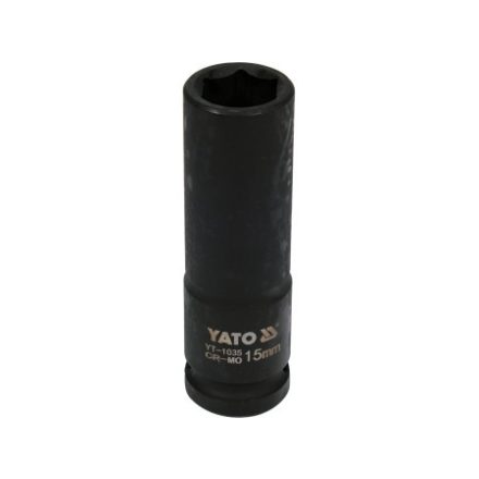 YATO Machine dlhý nástrčný kľúč 1/2" 15 mm CrMo