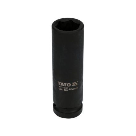 YATO Machine dlhý nástrčný kľúč 1/2" 16 mm CrMo